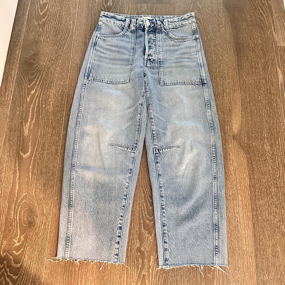 Madewell Barrel Leg Jeans